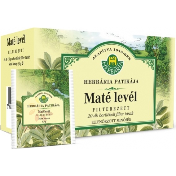 Obrázok pre Herbária Yerba Mate ceai portionat (20buc) 