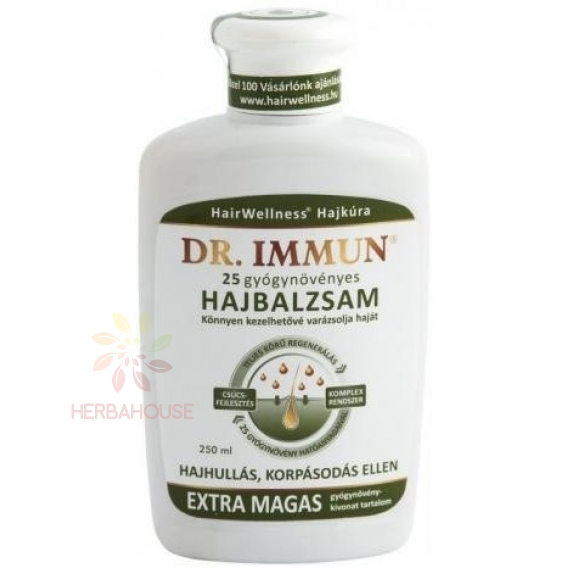 Obrázok pre Dr.Immun® 25 Balsam nutritiv pentru păr pe bază de plante (250ml)