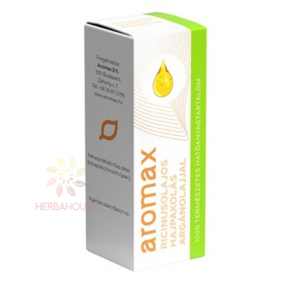 Obrázok pre Aromax Înveliș de păr cu ulei de ricin și ulei de argan (100ml)