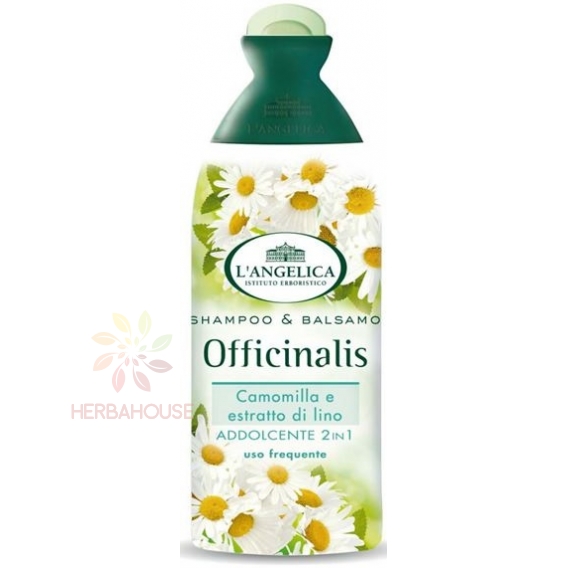 Obrázok pre L´Angelica Șampon pe bază de plante 2în1 cu mușețel și semințe de in (250ml)