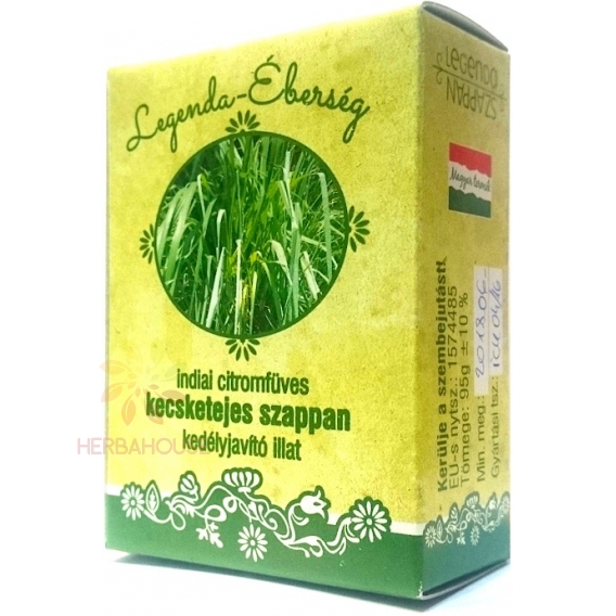 Obrázok pre Legenda Săpun cu lapte de capră și iarbă de lămâie (95g)