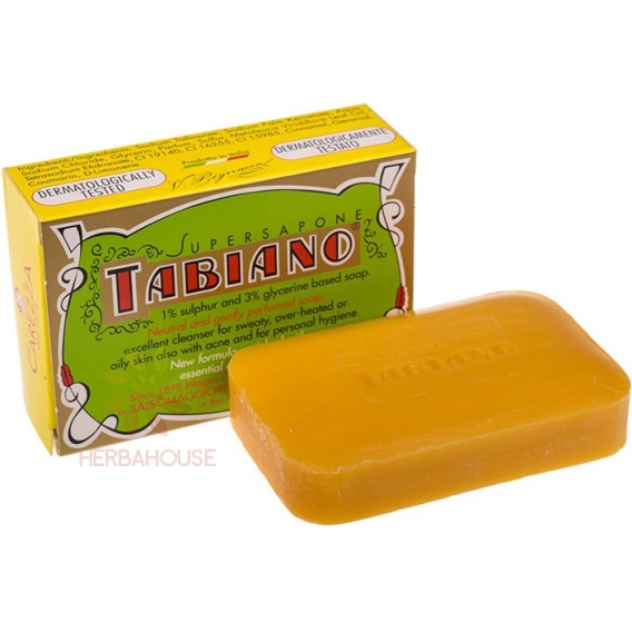 Obrázok pre Tabiano Bio Săpun cu sulf și arbore de ceai (125g)