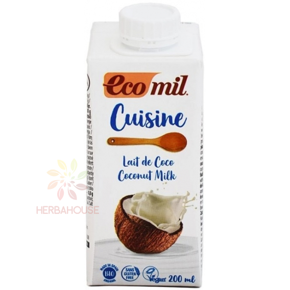 Obrázok pre Ecomil Bio Cremă de nucă de cocos (200ml)