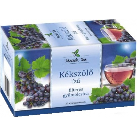 Obrázok pre Mecsek Ceai de fructe cu aromă de struguri albaștri (20buc)