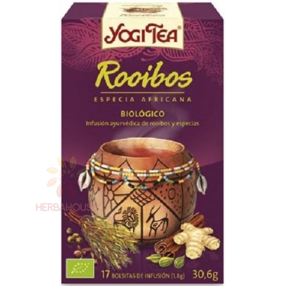Obrázok pre Yogi Tea® Bio Ceai Rooibos ayurvedic (17buc)