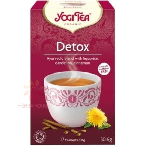 Obrázok pre Yogi Tea® Bio Ceai Ayurvedic Detox (17buc)