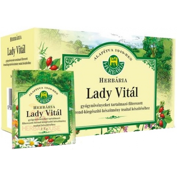 Obrázok pre Herbária Lady Vitál ceai porționat (20buc)
