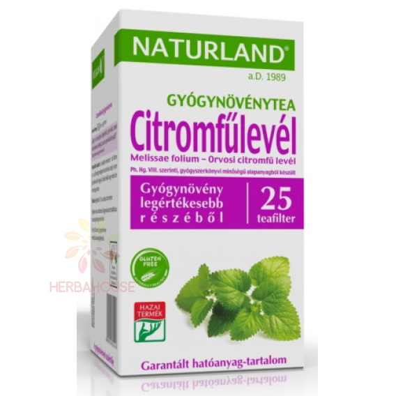 Obrázok pre Naturland Melissa officinalis frunza (25buc)