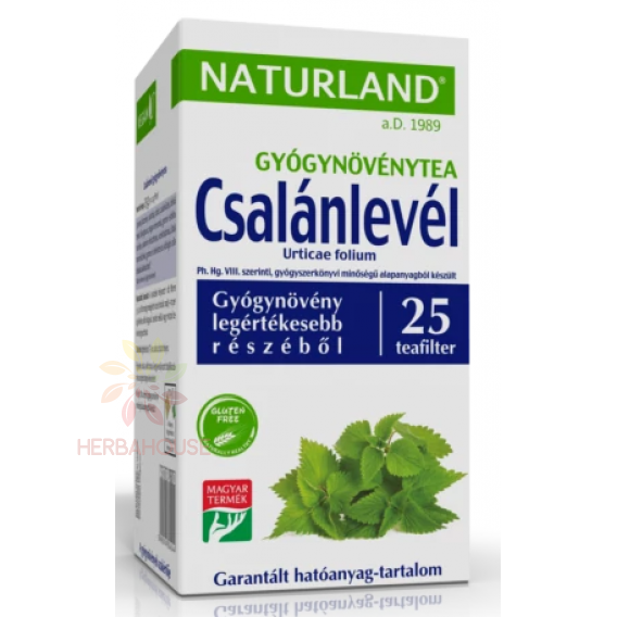 Obrázok pre Naturland Ceai porționat frunze de urzică (25buc)