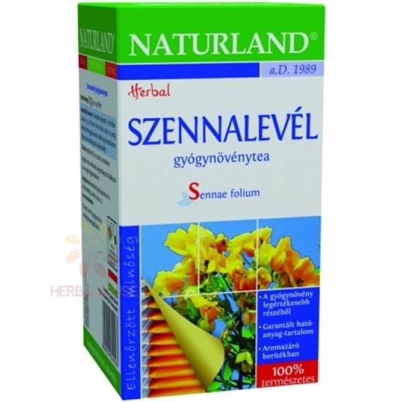 Obrázok pre Naturland Ceai de senna alexandrina (25buc)