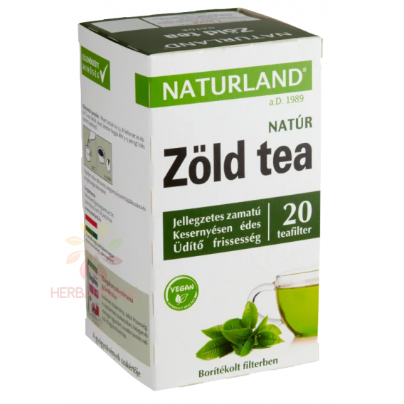 Obrázok pre Naturland Ceai verde portionat (20buc)