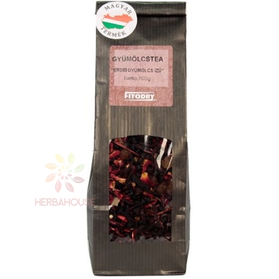 Obrázok pre Fitodry Ceai liber de fructe cu aromă de amestec de pădure (100g)