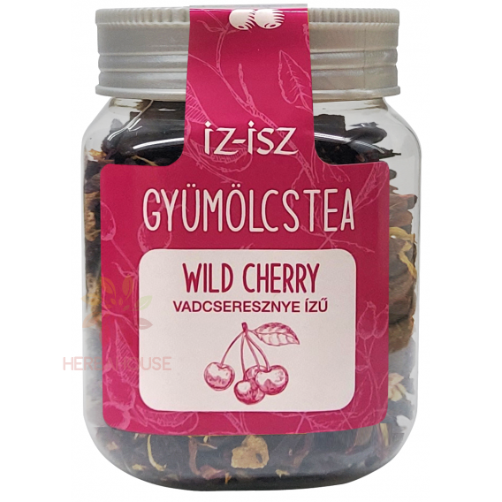 Obrázok pre iz-isz Amestec de ceai de fructe cu aromă de cireșe sălbatice și hibiscus (120g)