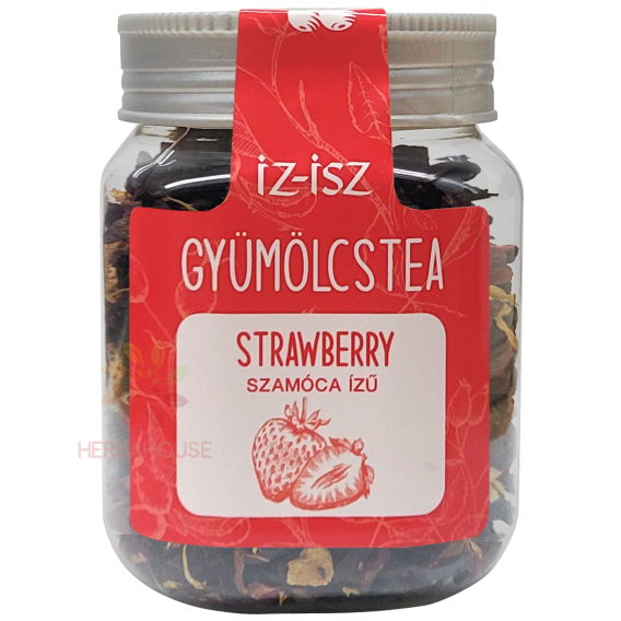 Obrázok pre iz-isz Amestec de ceai de fructe cu aromă de căpșuni și hibiscus (120g)