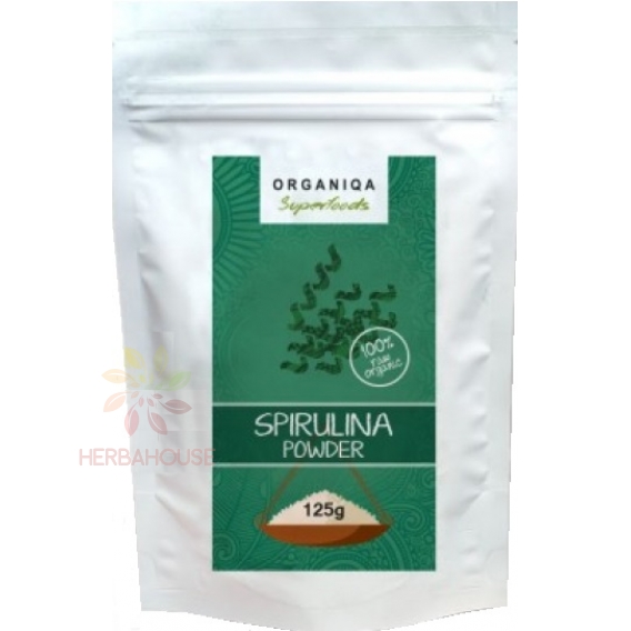 Obrázok pre Organiqa Bio Pudră de spirulina (125g)