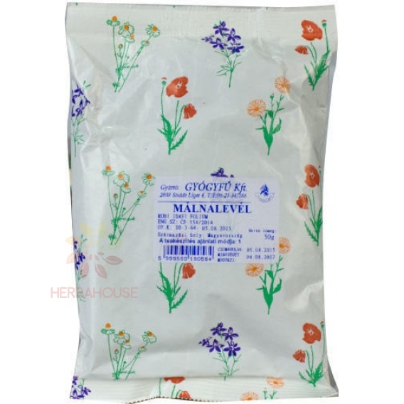 Obrázok pre Gyógyfű Ceai de frunze de zmeură (50g)
