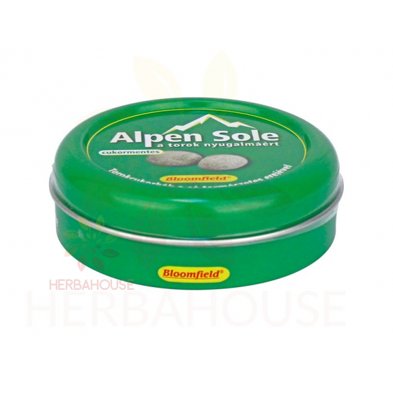 Obrázok pre Bloomfield Alpen Sole Pastile din plante cu puterea naturală a sării (46g)