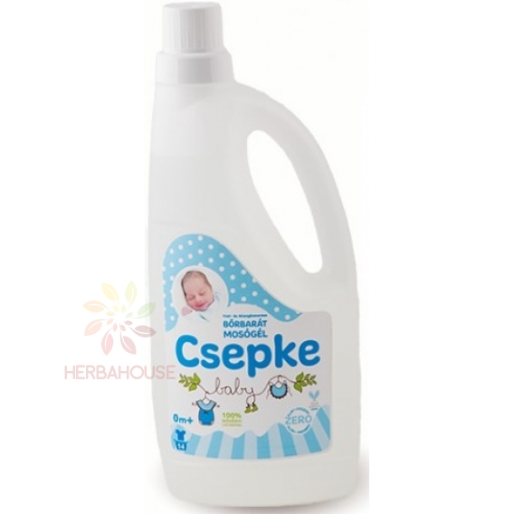 Obrázok pre Csepke baby Gel lichid de spălat hipoalergenic 0+ (1000ml)