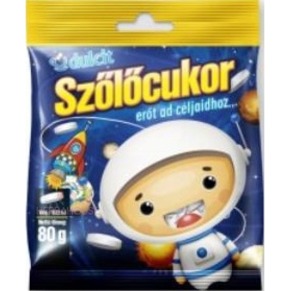 Obrázok pre Dulcit Zahăr din struguri pastile naturale (80g)