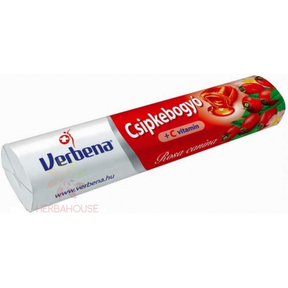 Obrázok pre Verbena Bomboane de măceșe cu vitamina C (32g)