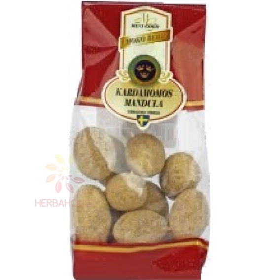 Obrázok pre Choko Berry Migdale în ciocolată albă cu cardamom (80g)
