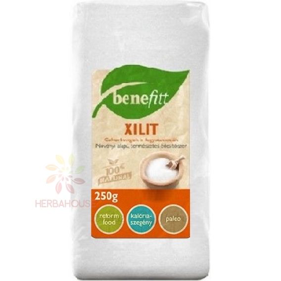 Obrázok pre Benefitt Xilitol zahăr de mesteacăn îndulcitor natural (250g)