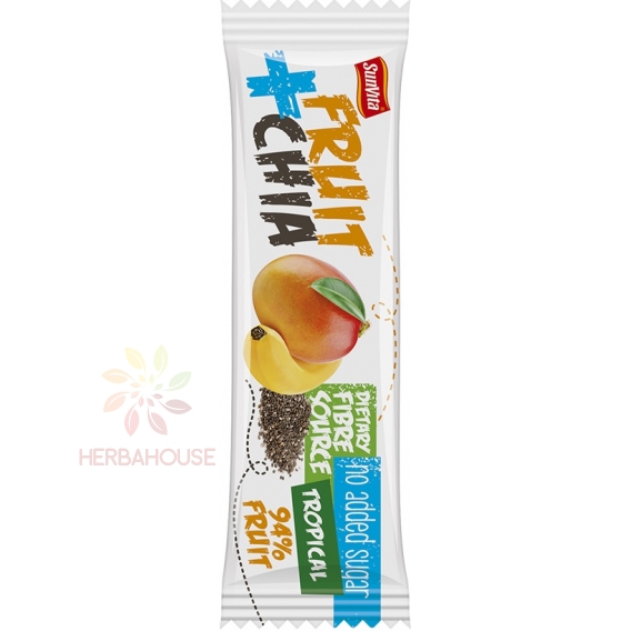 Obrázok pre SunVita Tropical baton de fructe cu semințe de chia (30g)