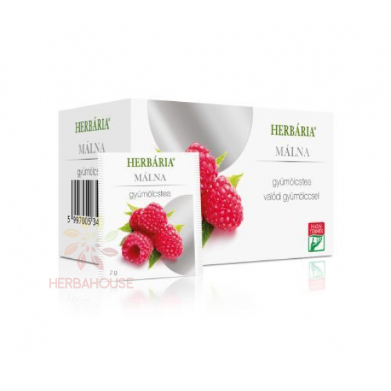 Obrázok pre Herbária Ceai de fructe cu aromă de zmeură (20buc)