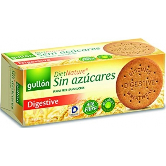Obrázok pre Gullón Digestíve Biscuiții cu cereale integrale fără zahăr (400g)