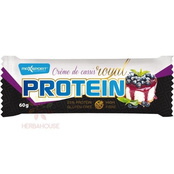 Obrázok pre Max Sport Royal Baton proteic coacăze negre (60g)