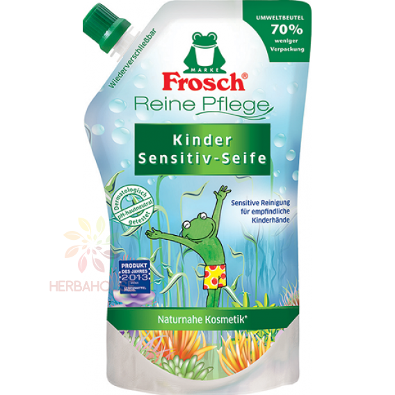 Obrázok pre Frosch Eco Săpun lichid pentru copii - reîncărcare de rezervă (500ml)