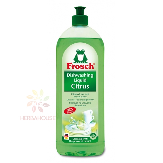 Obrázok pre Frosch Eco lichid de spălat vase - lămâie (750ml)