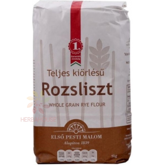 Obrázok pre Első Pesti Malom Făină de secară cereale integrale RL-190 (1000g)