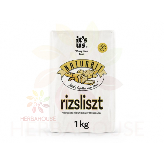 Obrázok pre Naturbit Kenyérvarázs Făină albă de orez (1000g)