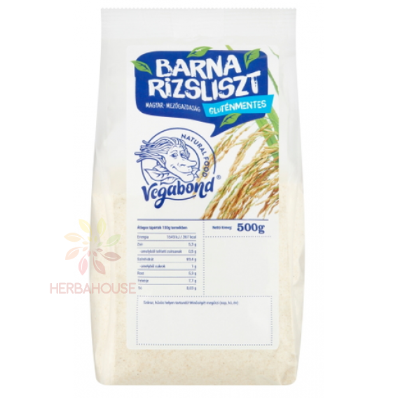 Obrázok pre Vegabond Făină de orez brun fără gluten (500g)