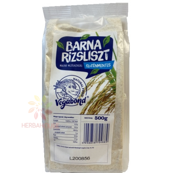 Obrázok pre Vegabond Făină de orez brun fără gluten (500g)