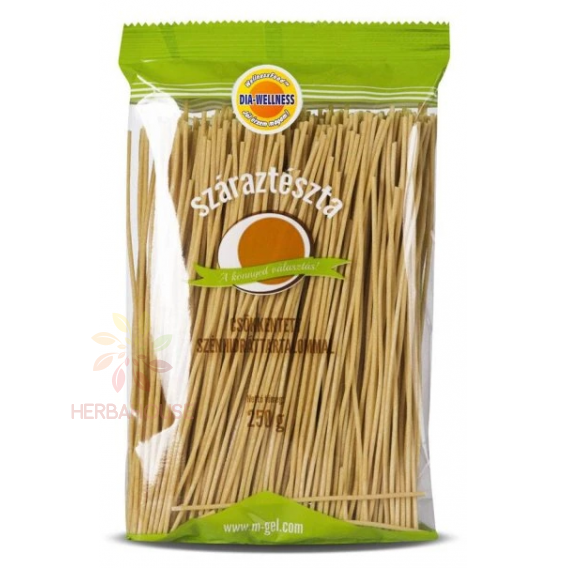 Obrázok pre Dia-Wellness Paste cu ouă cu conținut redus de carbohidrați - spaghetti (250g)