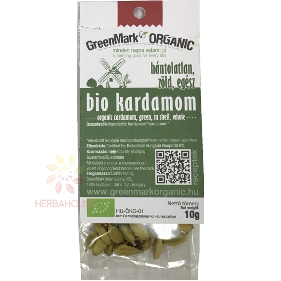 Obrázok pre GreenMark Organic Bio Cardamom verde întreg (10g)