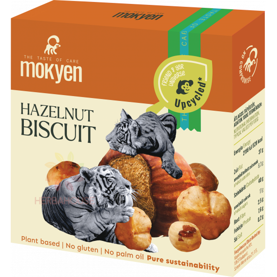 Obrázok pre Majomkenyér Biscuiți fără gluten cu alune de pădure și migdale (50g)