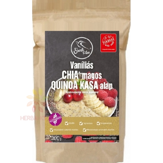 Obrázok pre Szafi Free Terci de quinoa fără gluten cu aromă de vanilie și semințe de chia (300g)