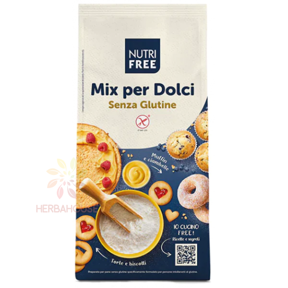 Obrázok pre Nutri Free Mix per Dolci Amestec fără gluten pentru aluat dulce (1000g)