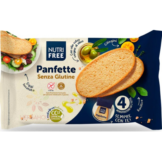 Obrázok pre Nutri Free Panfette Pâine ușoară feliată fără gluten (300g)