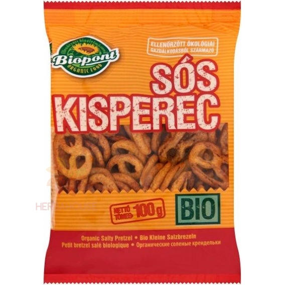 Obrázok pre Biopont Bio Covrigei mici sărate (100g)