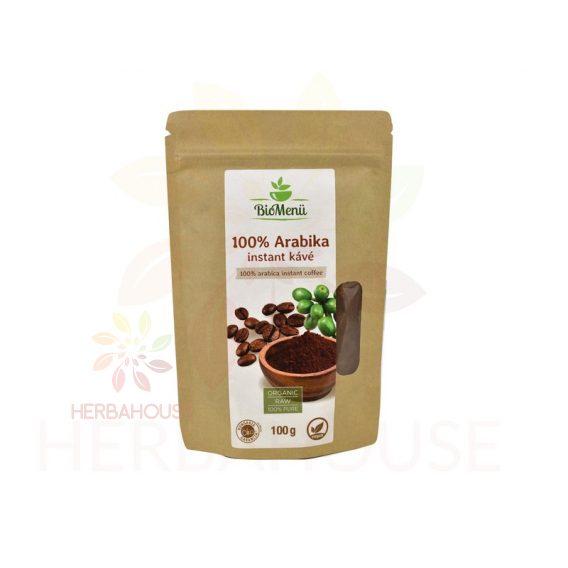 Obrázok pre BioMenü Bio Instant 100% Arabica cafea (100g)