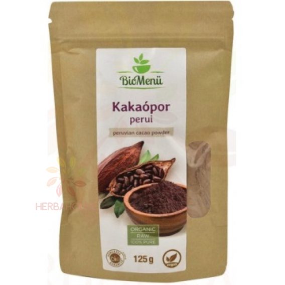 Obrázok pre BioMenü Bio Pudră de cacao peruană (125g)