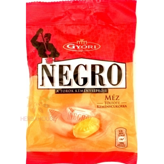 Obrázok pre Győri Negro Bomboane tari umplute cu miere (79g)