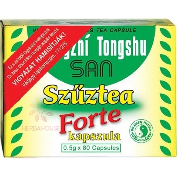 Obrázok pre Dr.Chen Jiangzhi Tongshu San Capsule de ceai virgin - forte (80buc)