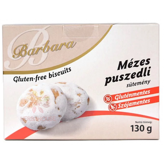 Obrázok pre Barbara Fără gluten turtă dulce cu miere (130g)