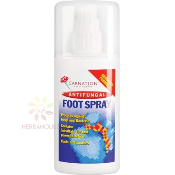 Obrázok pre Carnation Antifungal Spray pentru picioare împotriva ciupercilor și micozei (100ml)