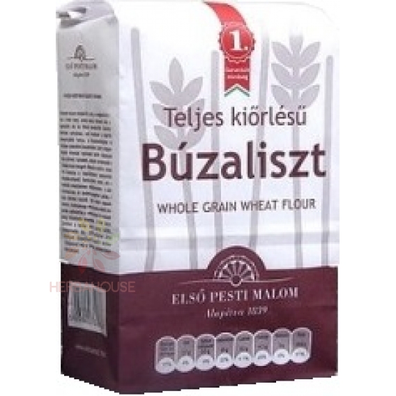 Obrázok pre Első Pesti Malom Făină de grâu integral (1000g)
